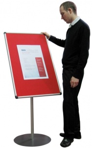 The Scribe - Freestanding Foyer / Notice Board